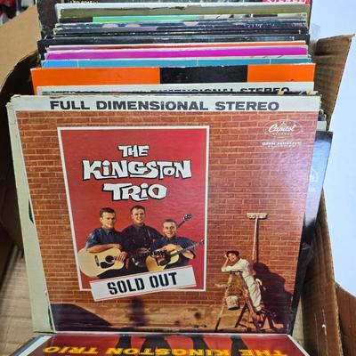 Vintage Country, Folk & Pop Vinyl Record Lot – Lefty Frizzell, Ray Price, Carpenters & More