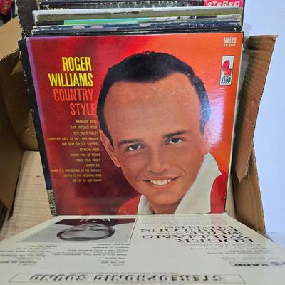 Vintage Country, Folk & Pop Vinyl Record Lot – Lefty Frizzell, Ray Price, Carpenters & More