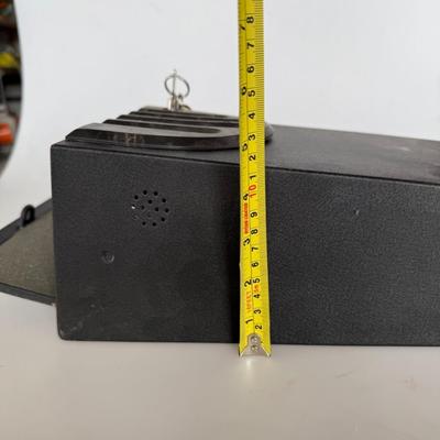 Sale Photo Thumbnail #266: Compact black locking cash or storage box with key included. Great for securing petty cash, keys, or small valuables.