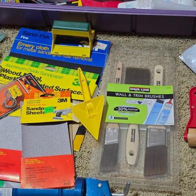 Huge Handyman Lot – Tools, Hardware, Paint Supplies & More!