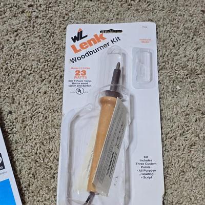 Office, Art & Craft Supply Lot – Paper Goods, Clock, Drawing Pad & More