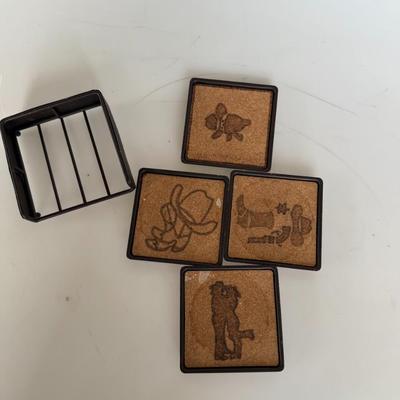 Sale Photo Thumbnail #321: Western Cork Coasters (Set of 4)