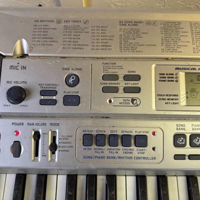 Sale Photo Thumbnail #335: Casio LK-90TV Lighted Key Keyboard with Stand