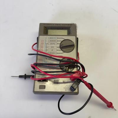 Sale Photo Thumbnail #342: Vintage Multimeters – Simpson Model 372 & Micronta Digital Multimeter