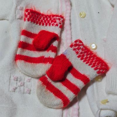 Vintage Baby Clothing & Accessories – Many Handmade & Embroidered