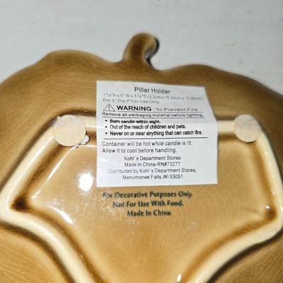 Fall Harvest Décor Lot – Towels, Candles, Figurines, & More