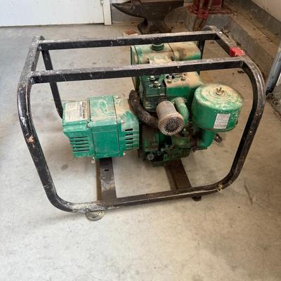 Sale Photo Thumbnail #369: Vintage Portable Generator (Green Frame)