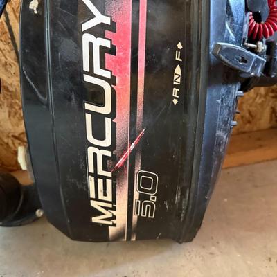 Sale Photo Thumbnail #373: Mercury 5.0 HP Outboard Motor