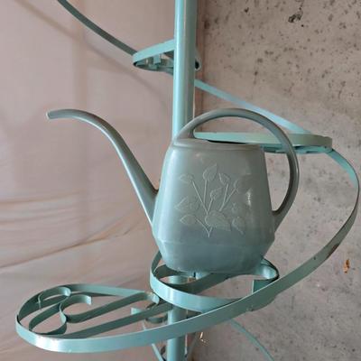 Vintage Spiral Metal Plant Stand – 6-Tier Display 73" tall!!