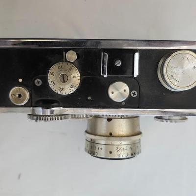 Vintage Argus C3 Camera Lot with Flash & Accessories