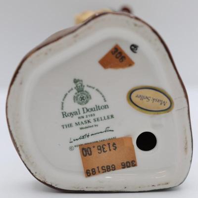 Royal Doulton Mask Seller Figurine