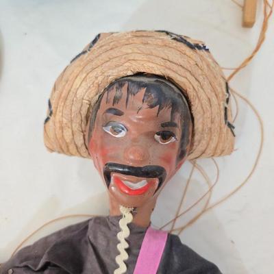 Mexican Folk Art & Decor Lot – Planters, Marionette, Textile & More