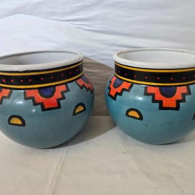 Mexican Folk Art & Decor Lot – Planters, Marionette, Textile & More