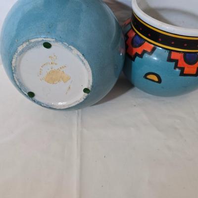 Mexican Folk Art & Decor Lot – Planters, Marionette, Textile & More