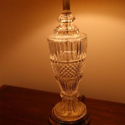 Bleikristall Crystal Lamp with Shade