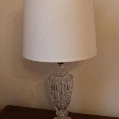 Bleikristall Crystal Lamp with Shade