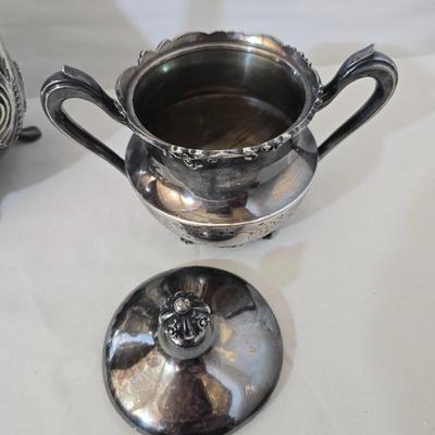 Vintage Silverplate Tea & Coffee Service – FB Rogers Set (5 Pc)