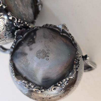 Vintage Silverplate Tea & Coffee Service – FB Rogers Set (5 Pc)