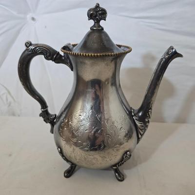 Vintage Silverplate Tea & Coffee Service – FB Rogers Set (5 Pc)