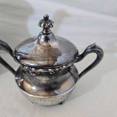 Vintage Silverplate Tea & Coffee Service – FB Rogers Set (5 Pc)