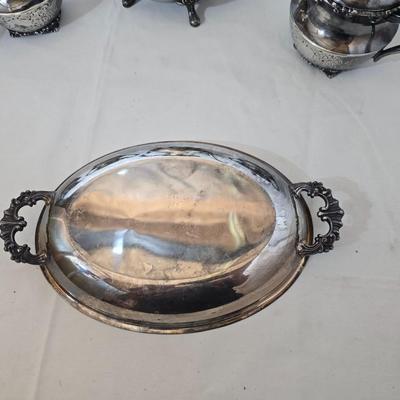 Vintage Silverplate Tea & Coffee Service – FB Rogers Set (5 Pc)