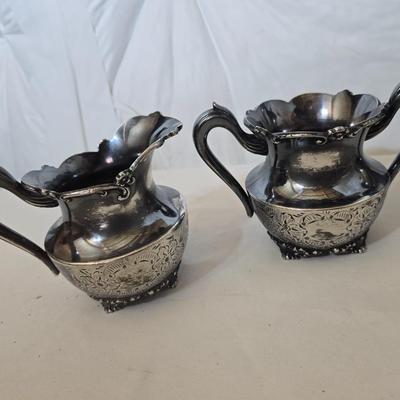 Vintage Silverplate Tea & Coffee Service – FB Rogers Set (5 Pc)