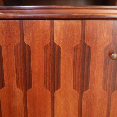 Romweber Bookcase & Cabinet Made in Rosewood