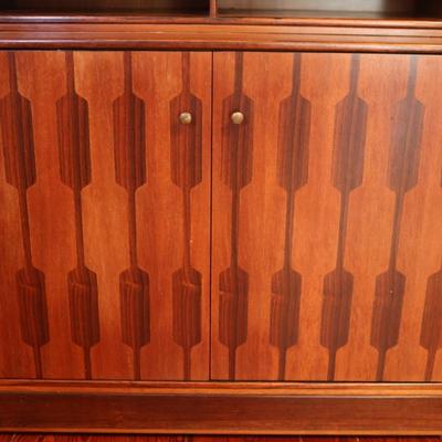 Romweber Bookcase & Cabinet Made in Rosewood