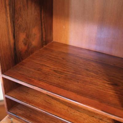 Romweber Bookcase & Cabinet Made in Rosewood
