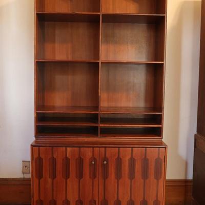Romweber Bookcase & Cabinet Made in Rosewood