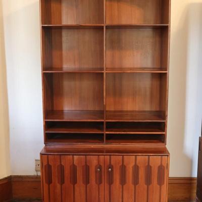 Romweber Bookcase & Cabinet Made in Rosewood