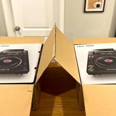 Sale Photo Thumbnail #5: 2 X Pioneer CDJ-3000s + DJM-900NXS2 Mixer + Deck Savers/Dust Covers

Get an incredible deal on this flagship Pioneer DJ setup! This bundle includes a Pioneer DJM-900NXS2 mixer, two Pioneer CDJ-3000 decks, and Deck Savers/Dust Covers to protect your gear. 