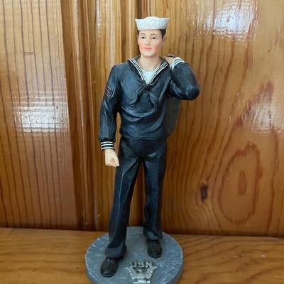 Outward Bound Navy Sailor American Heroes Figurine 2000 Vanmark 6"