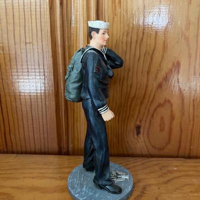 Outward Bound Navy Sailor American Heroes Figurine 2000 Vanmark 6"
