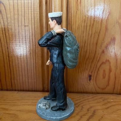 Outward Bound Navy Sailor American Heroes Figurine 2000 Vanmark 6"