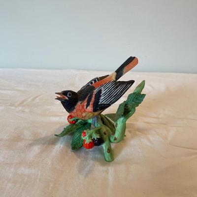 Lenox Baltimore Oriole Fine Porcelain Garden Birds Collection Figurine