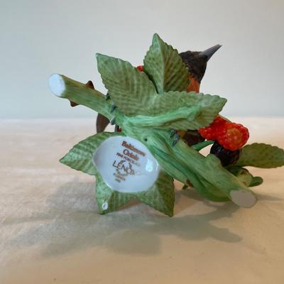 Lenox Baltimore Oriole Fine Porcelain Garden Birds Collection Figurine