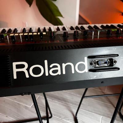 Sale Photo Thumbnail #37: Selling my Roland Jupiter-8, all original and in near-mint condition. I purchased this legendary synth from Rosen Sound in 2015, and it’s been kept in my personal studio ever since. This is the cleanest Jupiter-8 you’ll find—zero color fade and just