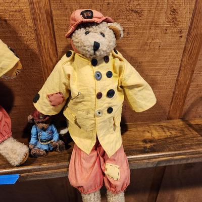 Colection of Fireman Firefighter Bears