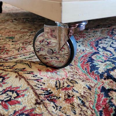 Ikea Boksel Coffee Table on Casters (D-EL)