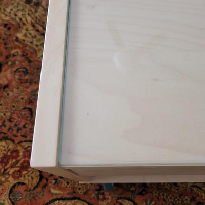 Ikea Boksel Coffee Table on Casters (D-EL)