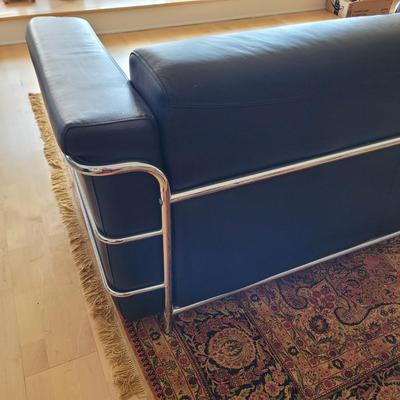 Le Corbusier Chrome Frame Sofa (D-EL)