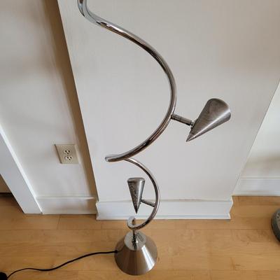 Spiral Metal Floor Lamp (D-EL)