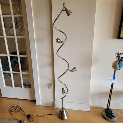 Spiral Metal Floor Lamp (D-EL)