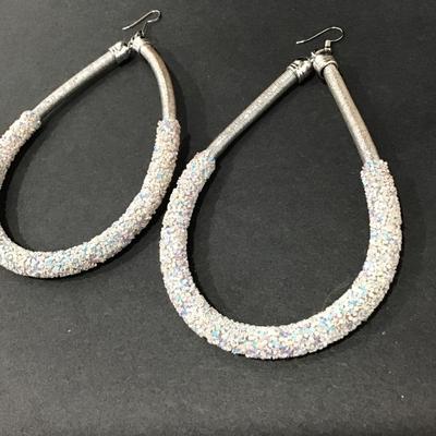 Fun large statement earrings