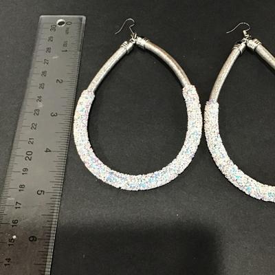 Fun large statement earrings
