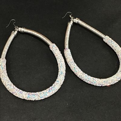 Fun large statement earrings