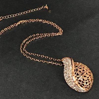 Gorgeous 18 karat, RGP necklace