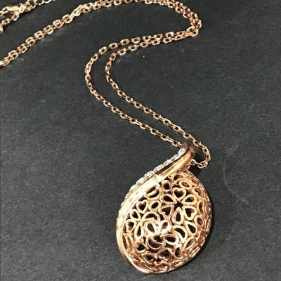 Gorgeous 18 karat, RGP necklace