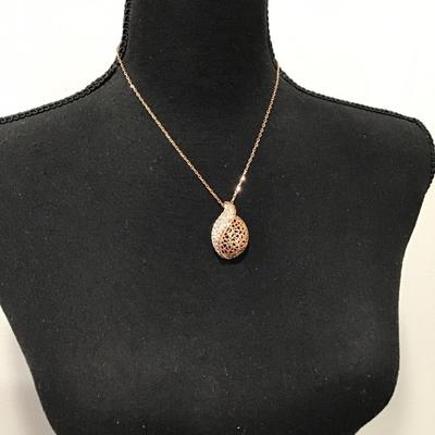 Gorgeous 18 karat, RGP necklace